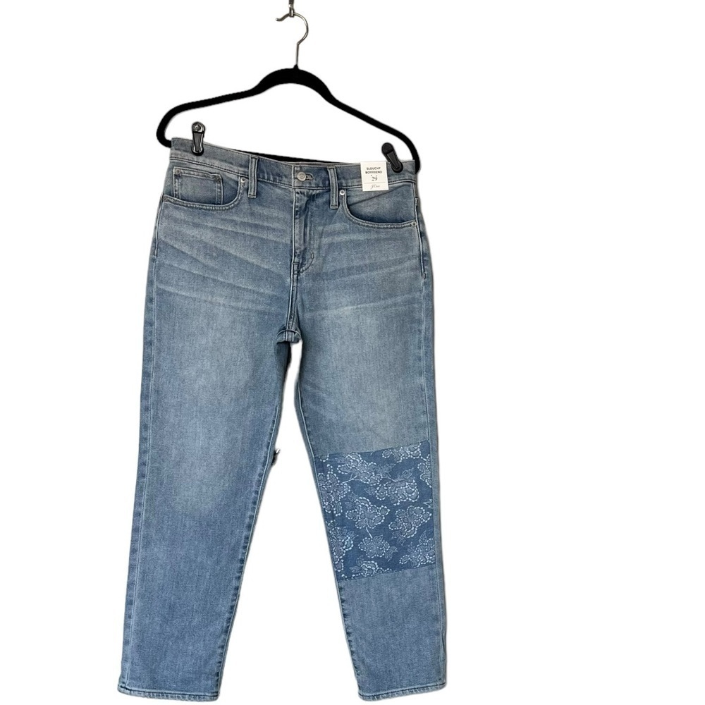 J.Crew Slouchy Boyfriend Denim Jeans in Norwich Wash Size 29 Regular - Picture 3 of 15